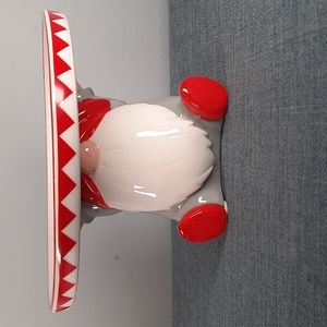 Cake Stand Gnome Whimsical Cupcake Candle Holder Stand Christmas Holiday Display